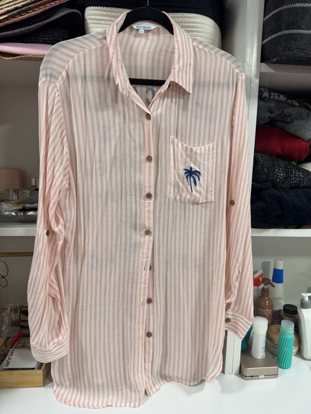 Beach Cover-Up Shirt Copacabana Ibiza - Picture 4 of 5